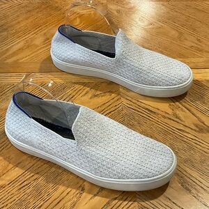 Rothy's The Original Women’s Salt Honeycomb Textured Knit Slip-On Loafer Sneaker